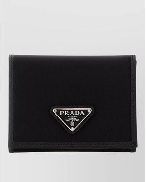 Prada Fabric Wallet - Black