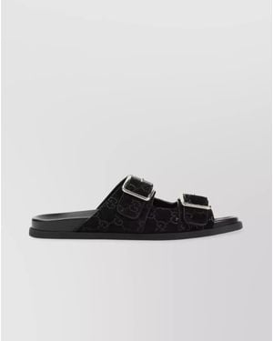 Gucci Leather Slide Sandals - Multicolour