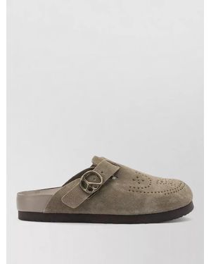 Needles Leather Clog Sandals - Multicolor