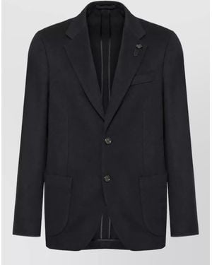 Lardini Cashmere Suit Jacket - Blue