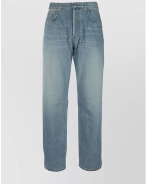 Dior Denim Pants Featuring Pockets - Blue