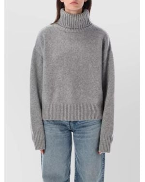 Extreme Cashmere Cashmere High Neck Sweater - Gray