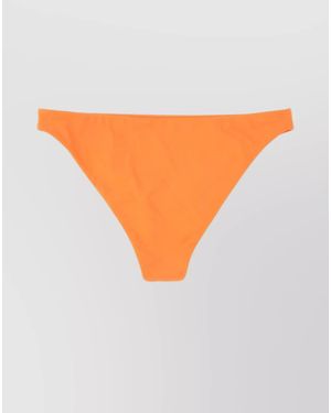 Sporty & Rich Logo Bikini Briefs - Orange