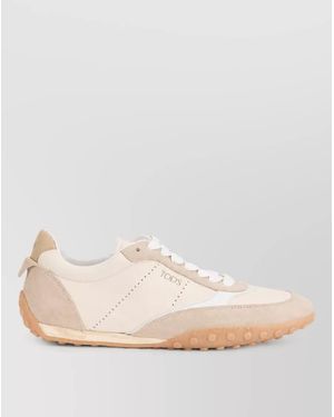 Tod's Leather Low-Top Trainers - Pink