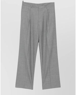 Lardini Suit Trousers Attitude Drop Regular - Grey