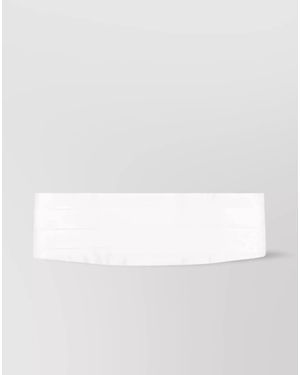 Stella McCartney Pleated Belt - White