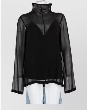 Sportmax Silk Blouse - Black