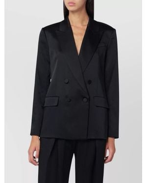 Jonathan Simkhai Double Breasted Jacket - Blue