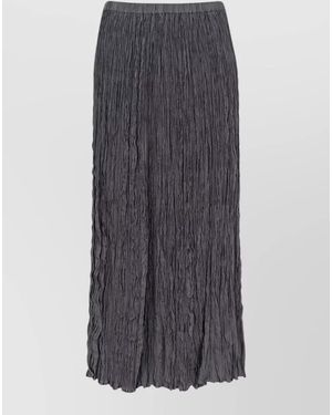 Alysi Pleated Skirt - Gray