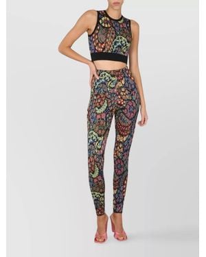 Etro Jacquard Leggings - Multicolor