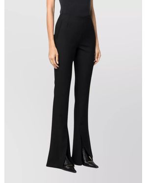 Ambush Flared Legs Wool Pants - Black