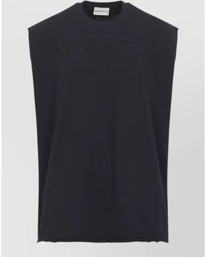 Mordecai Cotton Sleeveless Muscle T-Shirt - Blue