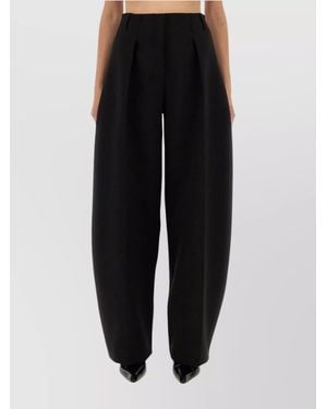 Jacquemus Ovalo" Trousers - Black