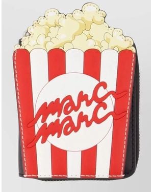 Marc Jacobs Leather Slim Compact Wallet - Red