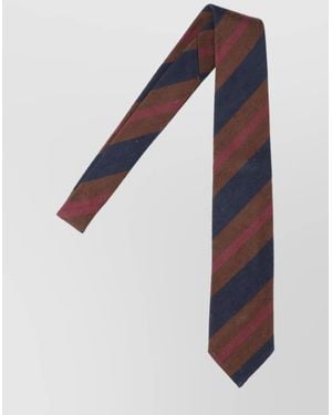 Finamore 1925 Silk Tie - White