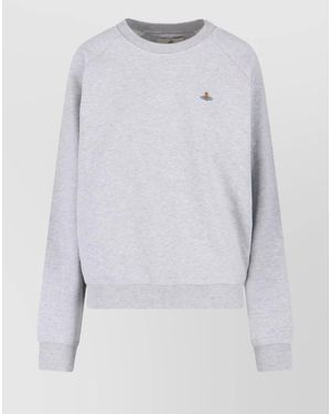 Vivienne Westwood Cotton Raglan Sweatshirt - White