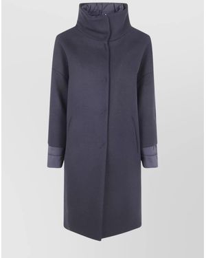 Herno Medium Full Zip Jacket - Blue