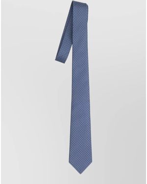 Gucci Silk Jacquard Tie - Blue