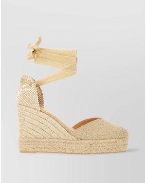 Castañer Linen Espadrilles - Natural