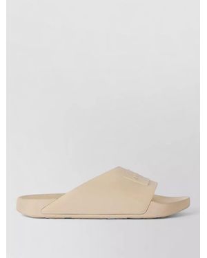 Givenchy Rubber Slide Mules - Natural
