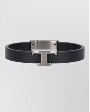 Tod's Leather Bracelet - Black