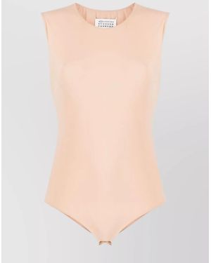 ブラジャー MAISON MARGIELA Women Bodysuit Tops S29RJ0032SV0259391 Pink 27029173_56917103_1000.jpg