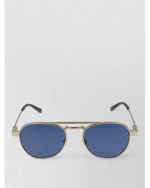 Saint Laurent Sunglasses Sl 708 Metal Frame Double Bridge - Blue