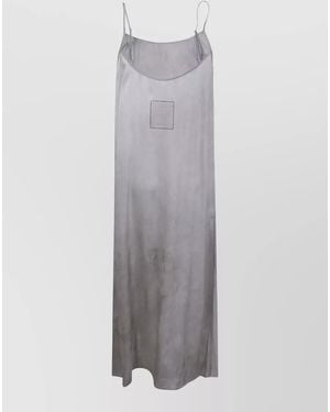 Uma Wang Anaya Midi Dress Low Back Straps - Grey
