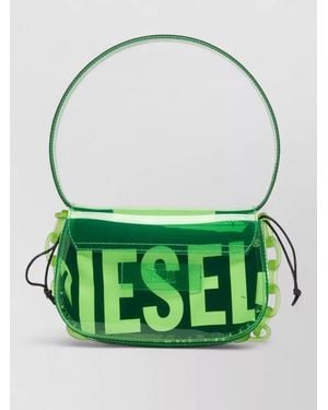 DIESEL 1Dr Shoulder Bag Chain And Strap - Green