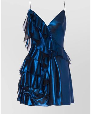 Alberta Ferretti Mini Dress - Blue