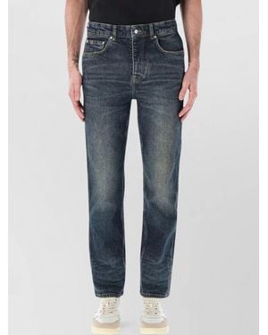Represent R1 Slim Denim Trousers Belt Loops - Blue