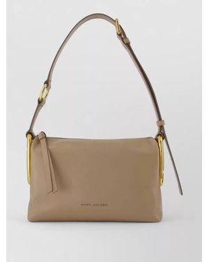 Marc Jacobs Leather Shoulder Bag - Natural