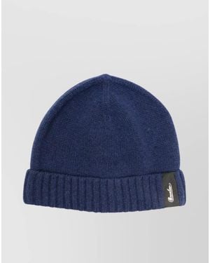 Borsalino Cashmere Beanie - Blue