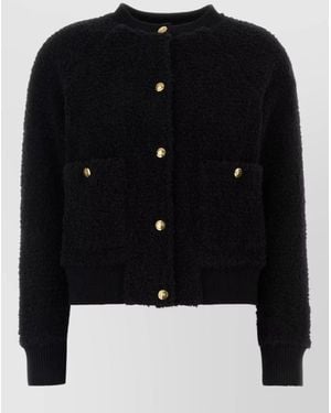 Moncler Teddy Bomber Jacket - Black