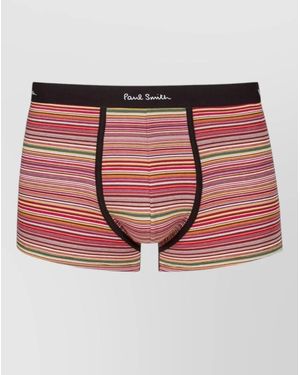 Paul Smith Organic Cotton Boxer Briefs Five Pack - Red