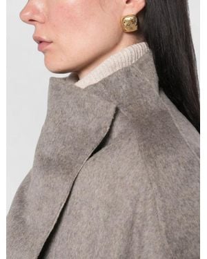 Frankie Shop Wool Fitted Jacket - Grey