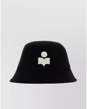 Isabel Marant Cotton Bucket Hat - Black