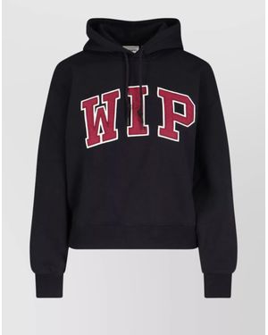 Carhartt Knitwear Hood And Ribbed Cuffs - Black
