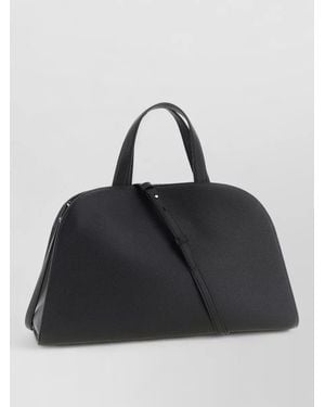 Tory Burch Romy Bauletto Tote Bag Hardware - Black