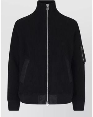 Sacai Wool Crewneck Jumper - Black