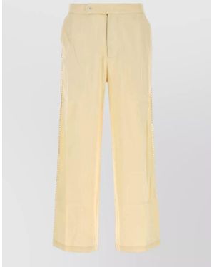 BAZISZT Cotton Swimming Trunks - Natural