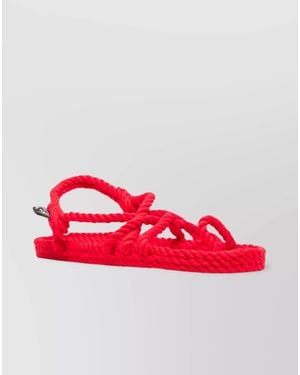Nomadic State Of Mind Toe Joe Sandals - Red