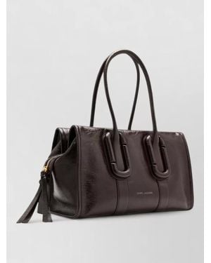 Marc Jacobs The Tote Bag Leather Shoulder Bag - Black