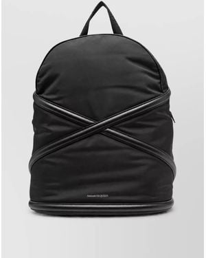 McQueen Nylon Backpack - Black