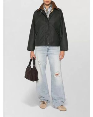 Haikure Denim Distressed Wide-Leg Jeans - Multicolour