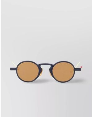 Thom Browne Round Acetate Sunglasses With Hardware - Multicolour