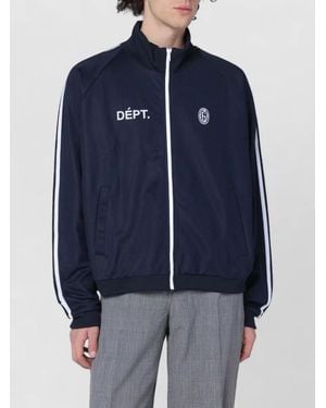 GALLERY DEPT. High Collar Zip Jacket Ribbed Cuffs - Blue