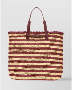 Dolce & Gabbana Raffia Tote Bag - Multicolour