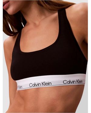Calvin Klein Brazilian Style Lingerie Racerback Design - Black