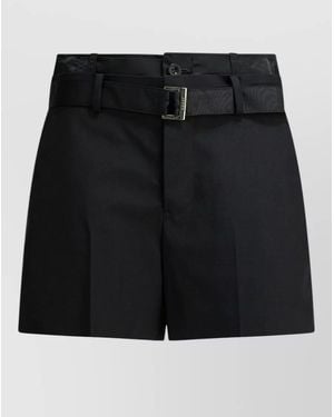 Sacai Tailored Shorts - Black